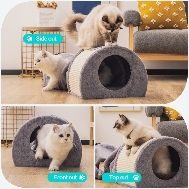Velvet Nest Pet Bed