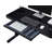 Keb Home Office Tempered Glass Adjustable Standing Desk with Drawer-835290708