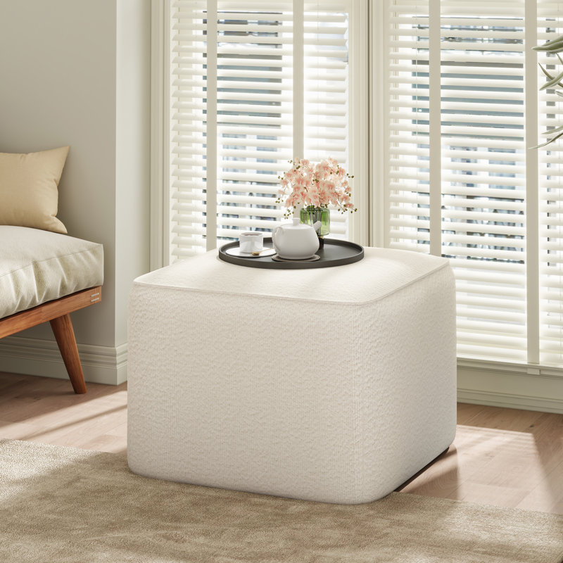 Upholstered Square Ottoman
