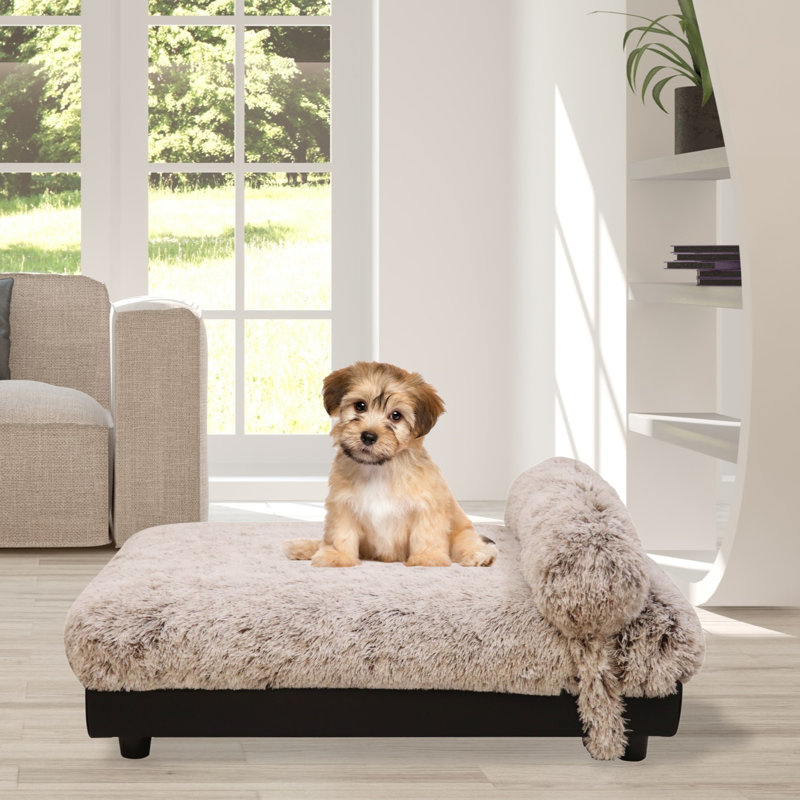 Canapé pour chien Soho, Brun, Moyen (26 à 40 lb)