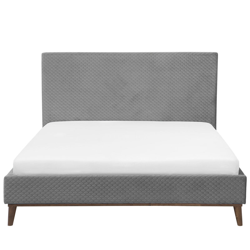 Casares Upholstered Bed, Light Grey, Super King (6')