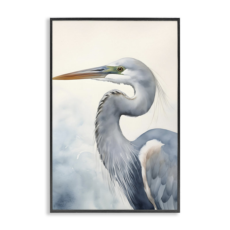 Giclée encadrée par Quiet Heron, H 18 po x l 12 po, Giclée encadrée noir minuit