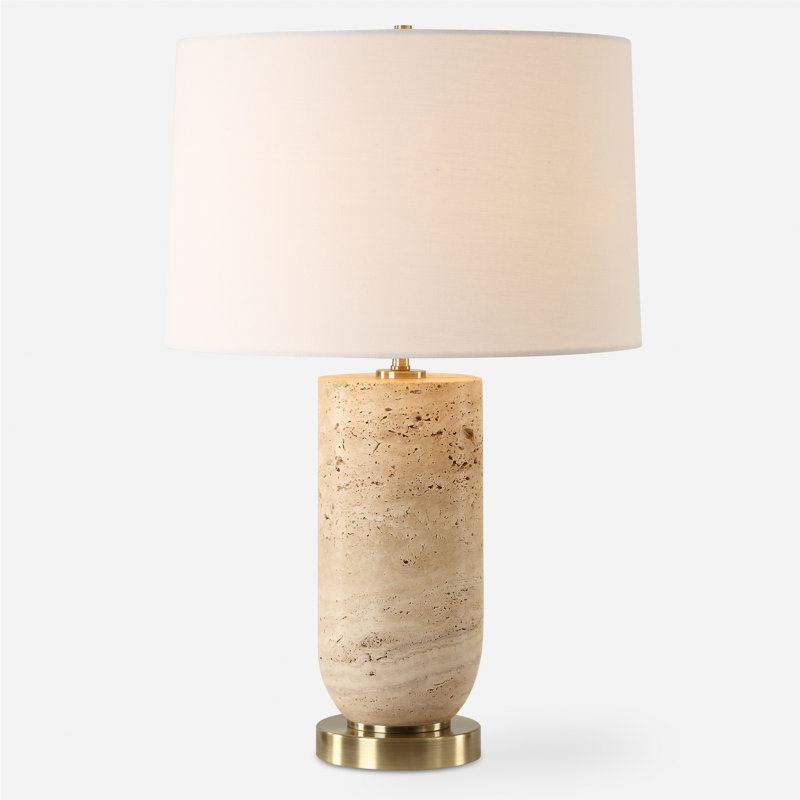 Mercer41 Folch Travertine Table Lamp