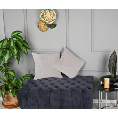 Matte Velvet Cushion Cover - 1 Pc