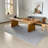 Modern Burlywood Rectangular Solid Wood Dining Tables-882737339