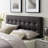 Lily Upholstered Vinyl Queen Headboard-114645084-118537739