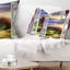 Coussin lombaire Landscape Window View