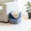 Ensemble de 3 paniers de rangement, paniers de rangement en corde de coton tissé avec poignées renforcées pour étagères, jouets pour enfants et rangement pour garde-robe-1287225372-1287225374