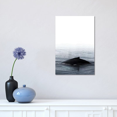 Whale Song III Blue Iceland 1 Piece Wrapped Canvas Wall Art