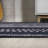 Zipporah Geometric Striped Machine-Washable Black/Ivory Rug-1038870890