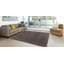 Tapis décoratif à longs poils brun clair Grasso-622928290