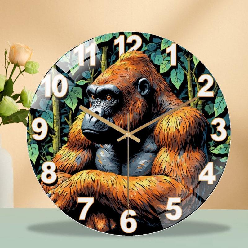 Horloge murale Gorilla