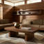 Kobe Solid Wood Coffee Table