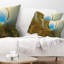 Coussin lombaire Paysage
