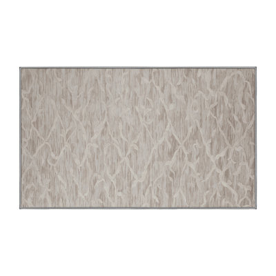 Machine Washable Gray Area Rug