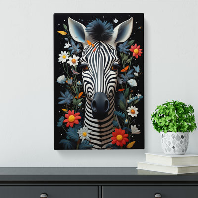 Zebra Dadaism - No Frame Print