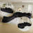Miloa Boneless 111.8-Inch Curved Modular Sofa With Lychee-Textured Polyester And Extra-Wide Chaise Lounge-120347290-120347292