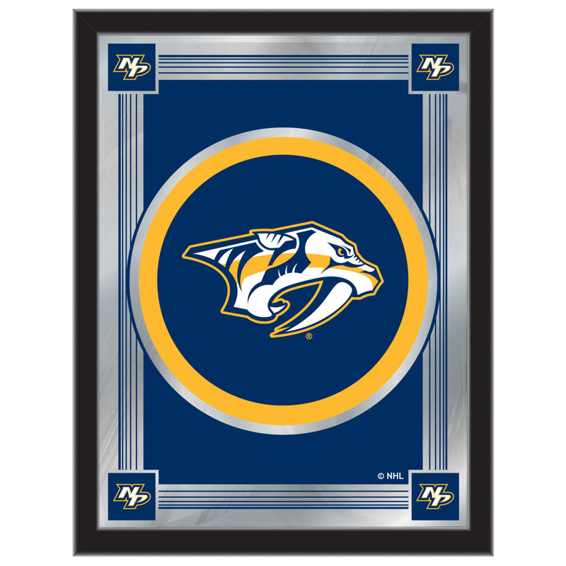 « logo mirror », impression encadrée NHL, Nashville Predators