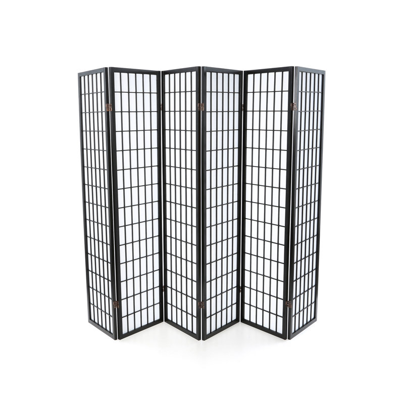 Paravent Shoji pliable Alex 70'' H, Naturel, 4