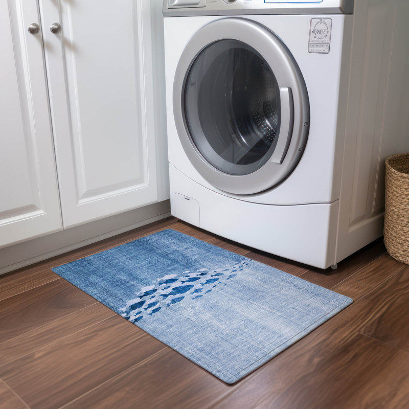 Tapis intérieur / extérieur Kinslee, Rectangle 1 pi 8 po x 2 pi 6 po