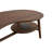 Creative double oak solid wood end table