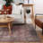 Machine Washable Area Rug in Rust-1134502878