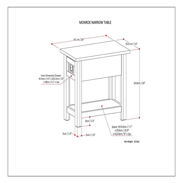 Product Dimensions