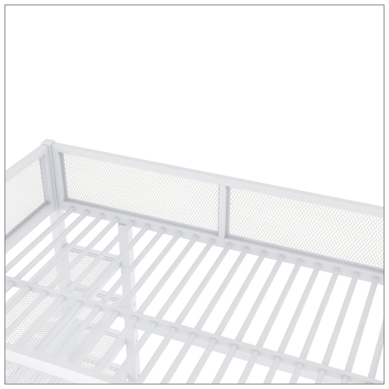 Lit pour chambre à coucher, Blanc, Double