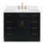 Black / Satin Brass