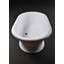 Baignoire de trempage autoportante de 66 po x 39 po Deco 