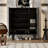 French Vintage Shoe Storage Cabinet 17 Pair Shoe Storage Cabinet