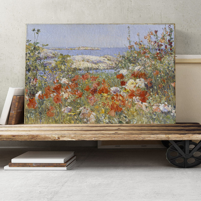 Albert Henry Krehbiel - Wrapped Canvas Painting, 70cm H x 100cm W