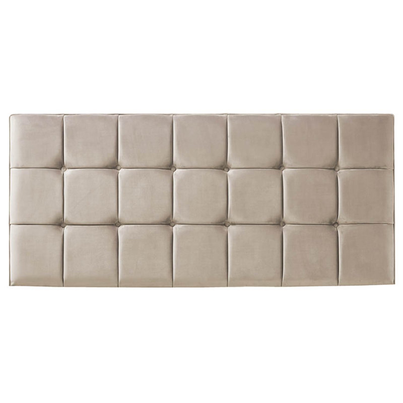 Saucedo Upholstered Headboard, Single (3'), Coffee