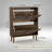 Flip-Drawer Shoe Cabinet With Groove Panel Design