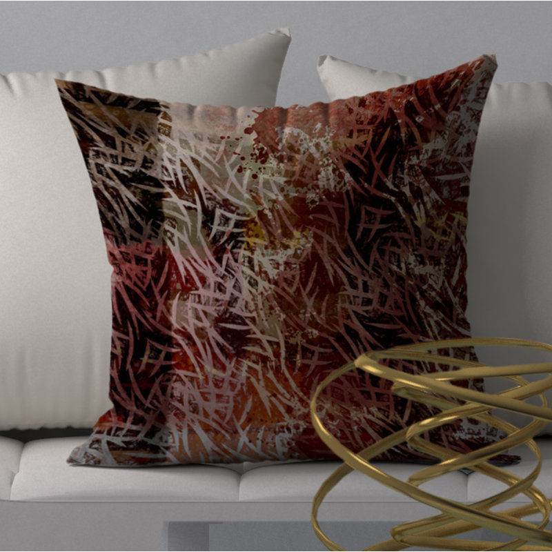 Housse et insert de coussin carré Coy, 18" x 18"