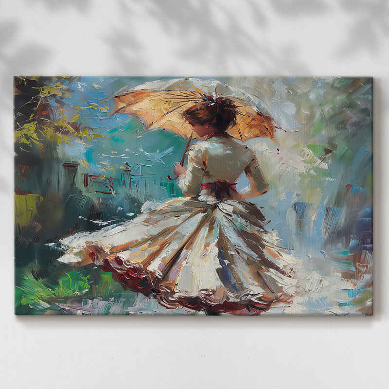 Beautiful Women-LVII -Gallery Wraraped Cavas, 12 x 18