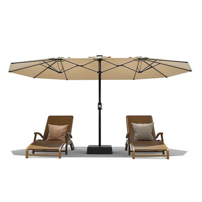 2.6m x 4.4m Rectangular Cantilever Parasol