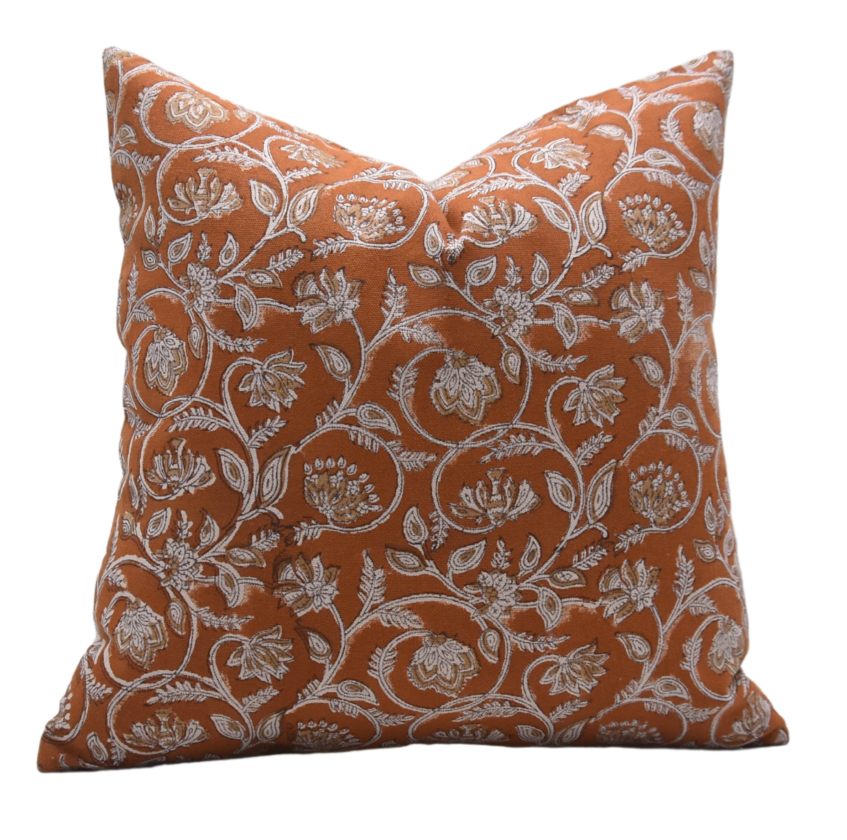 Floral Duck Canvas Throw Pillow Covers