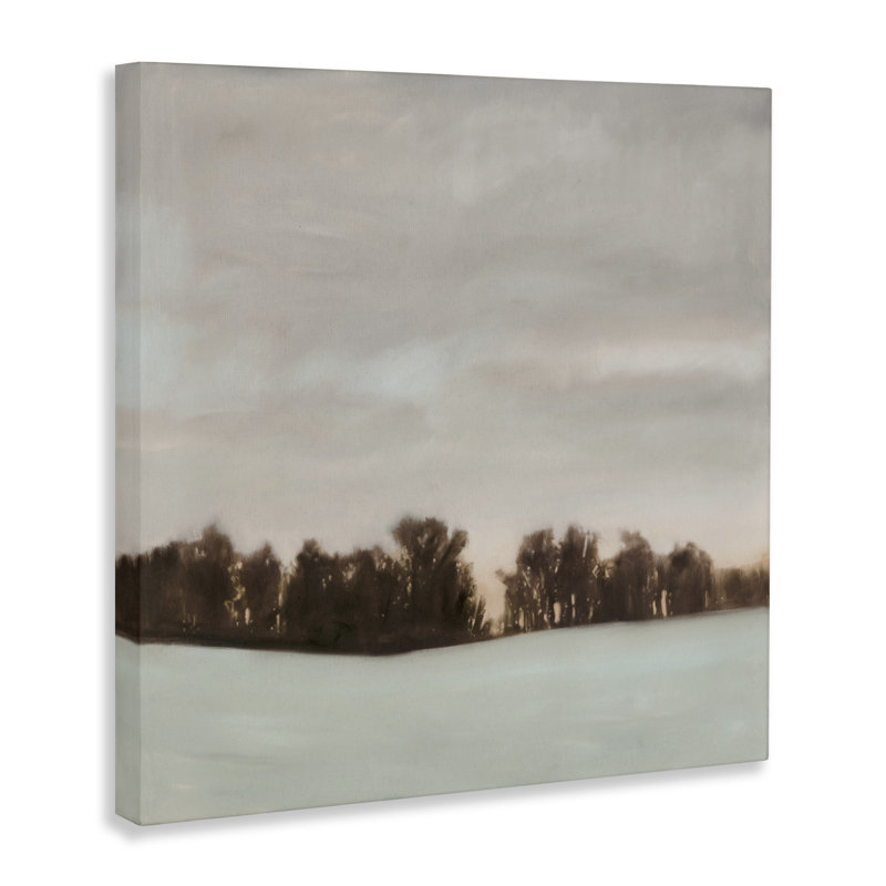 «Sundown Snow Scene», conception par Megan Lightell, H 24 po x l 24 po