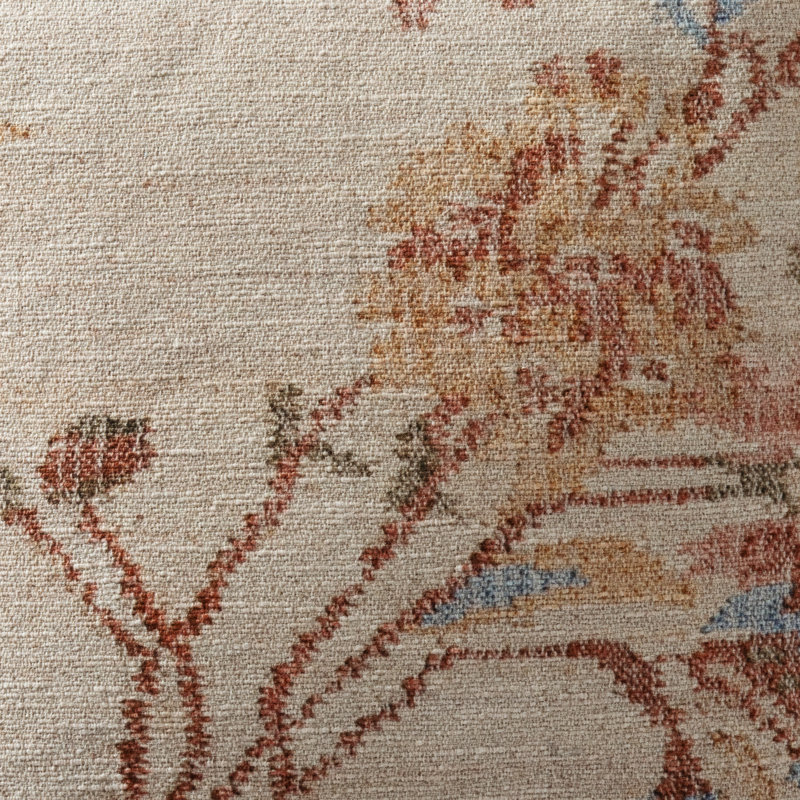 Repose-pieds Yinka, Beige Botanical
