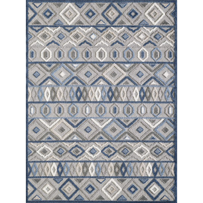 Samah Geometric Indoor / Outdoor Area Rug