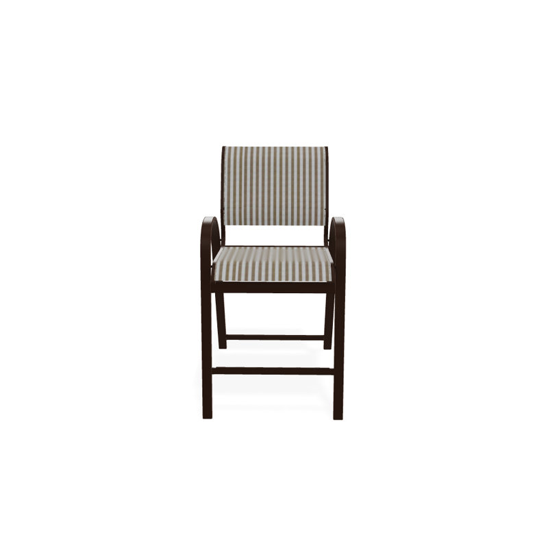 Tabouret de bar 42 po Holna, Brun clair, Kona texturé