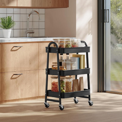 Roshena Metal Bar Cart