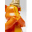 Orange Sitting Gelato Bear Figurine