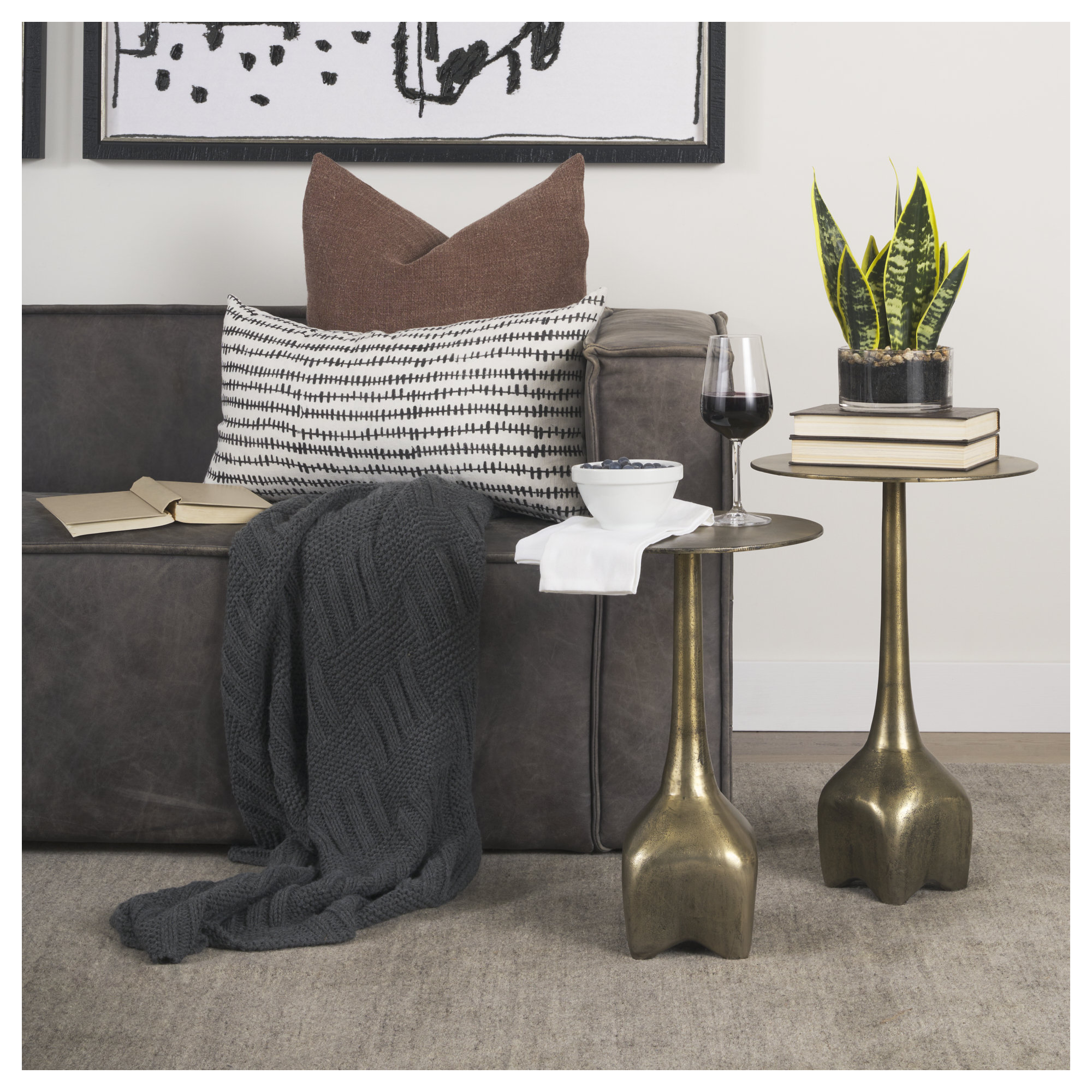 Monadnock End Table, 21.75" H x 14.5" W x 14.5" D