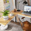 Loft Bed Frame with Storage Included with Built-in Ladder Included with Desk Included-1683246260