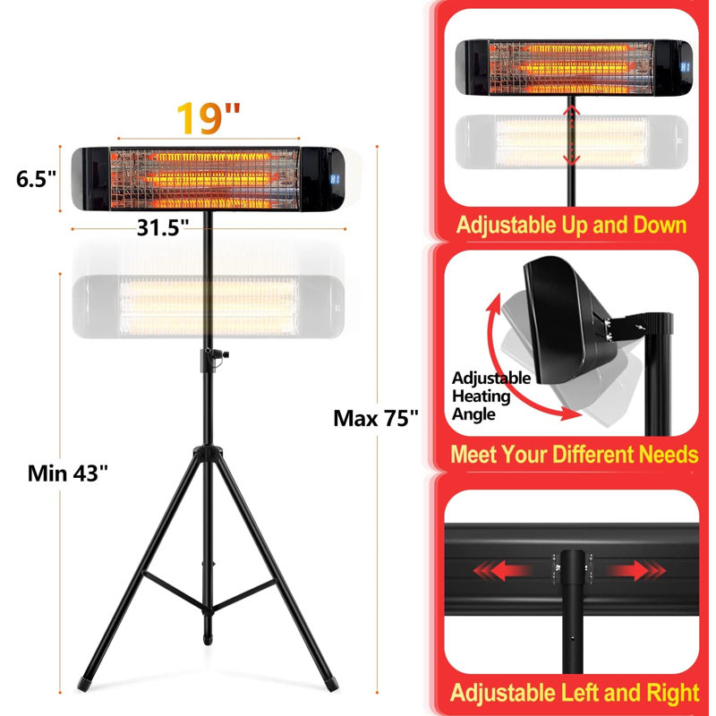 Electric Standing Patio Heater