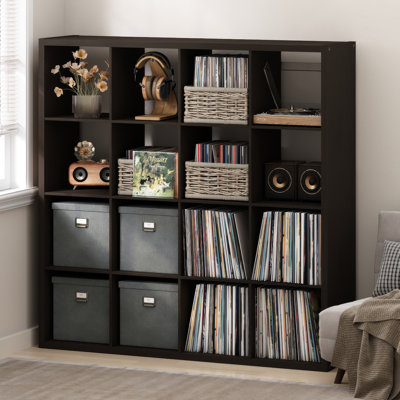 Cubicle 147.19cm H Media Shelves