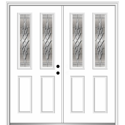 Grace 82.25'' Steel Front Entry Doors