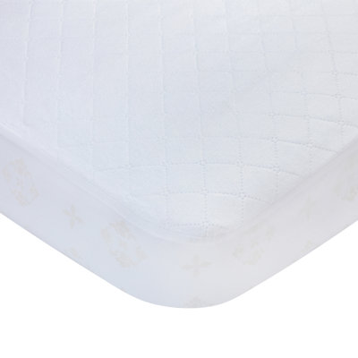 Carters Basics Standard Crib/Toddler Rectangle Mattress Pad
